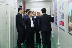 宜春市电子信息产业链招商小分队莅临乐竟官方端网站登录入口-乐竟(中国)参观调研